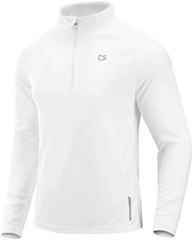 Amazon.com: Obla Golf Quarter Zip Pullover for Men Mock Neck
